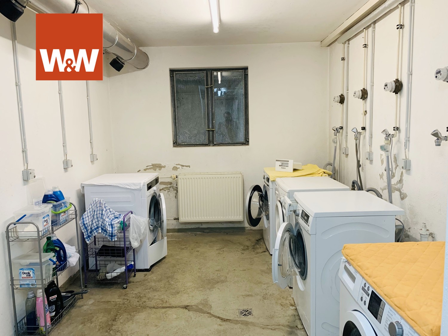 Waschmaschinen-Raum