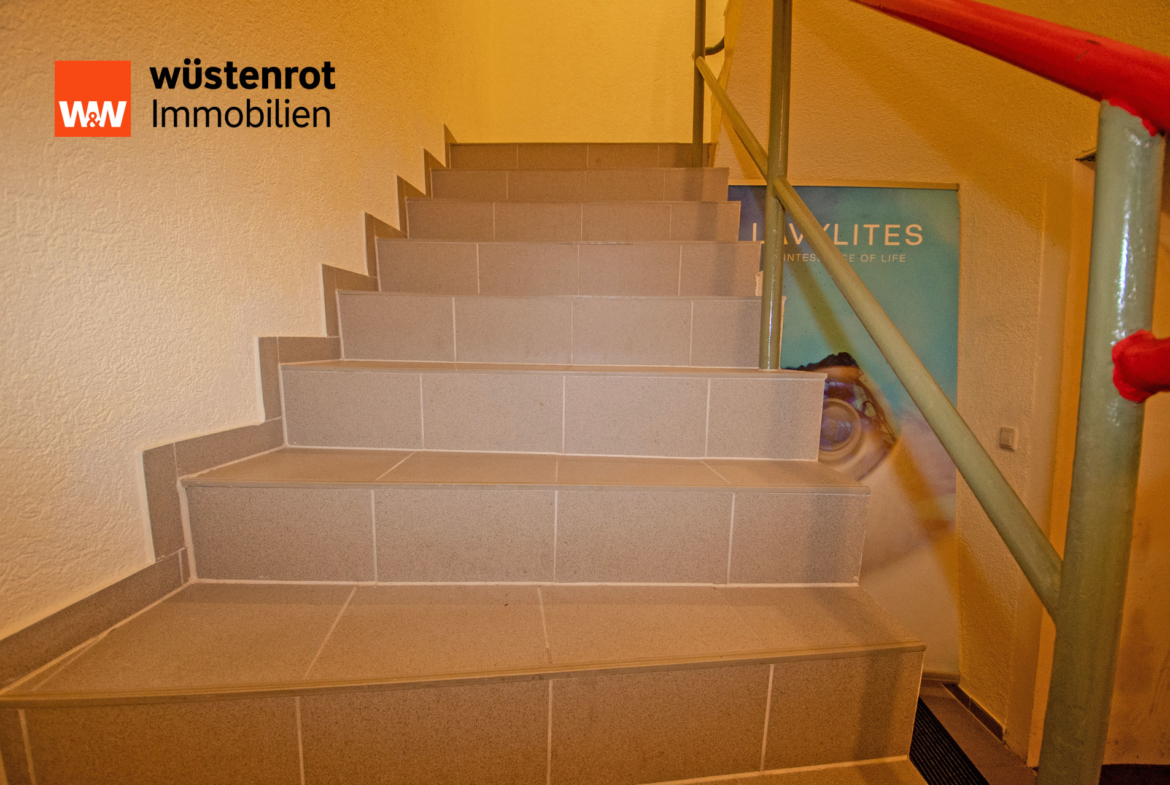 Treppenhaus zur Wohnung