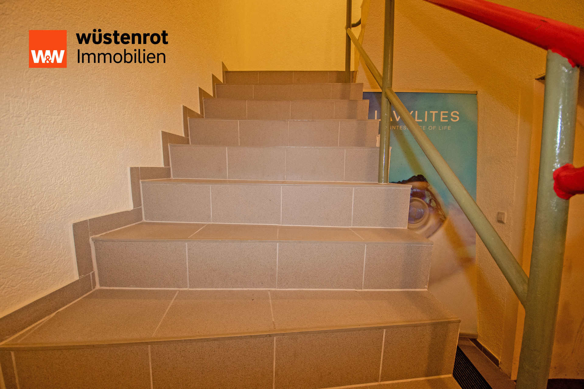 Treppenhaus zur Wohnung
