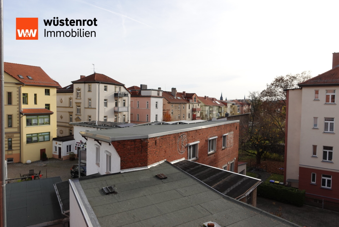 Ausblick vom Balkon