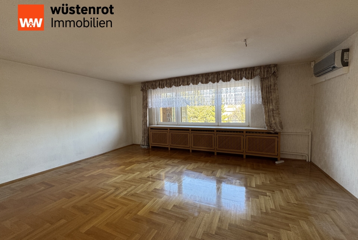 EG Wohnzimmer mit Parkett