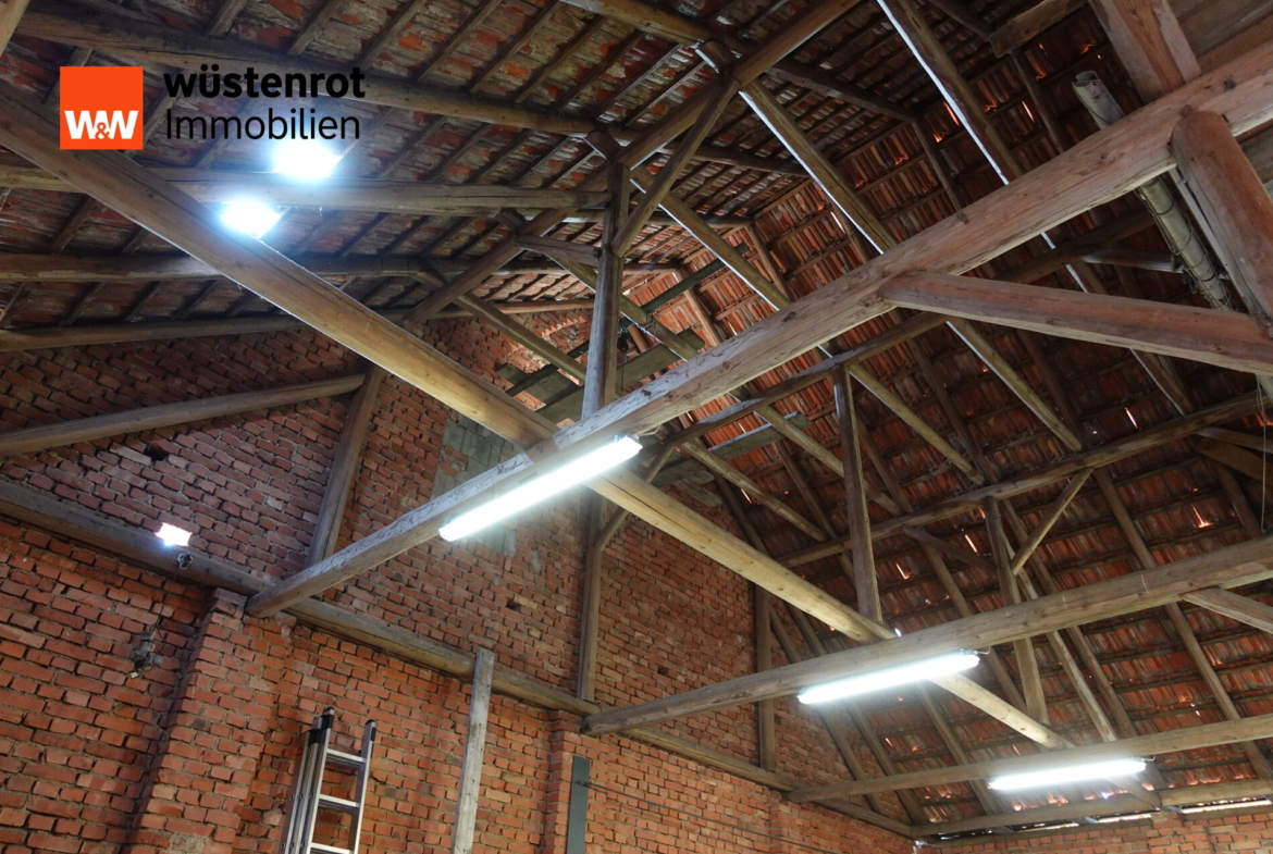 Scheune - Dachstuhl