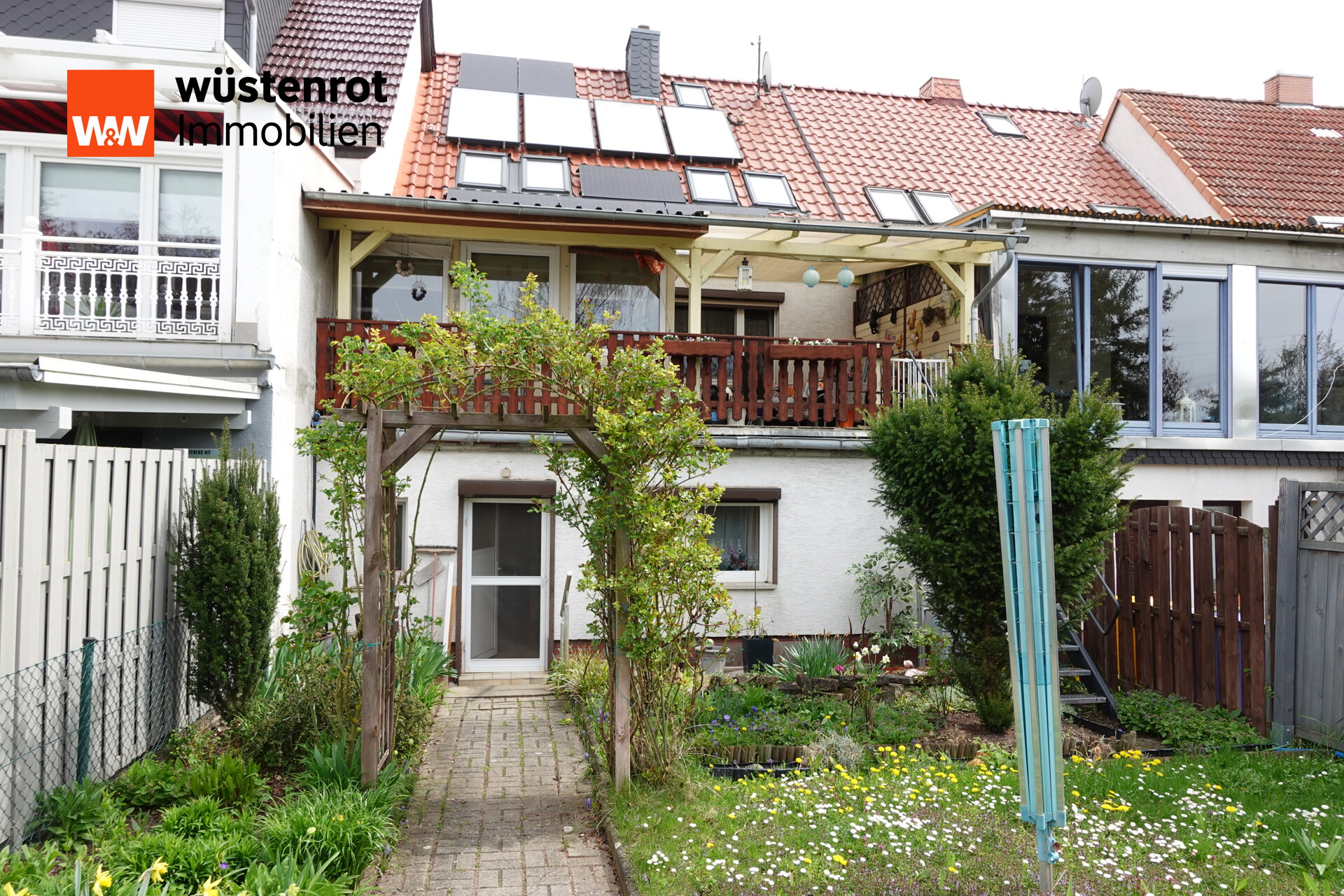 Hausrückansicht