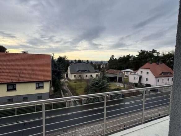 Blick vom Balkon