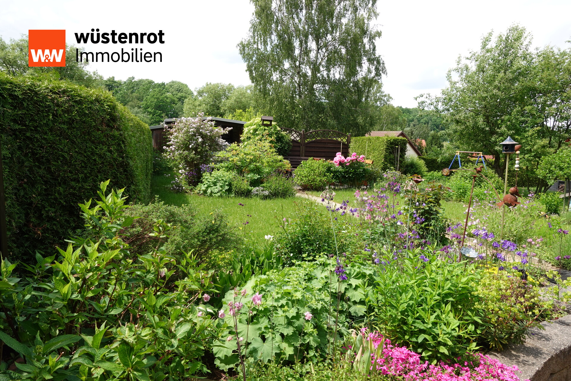 Blick in den Garten