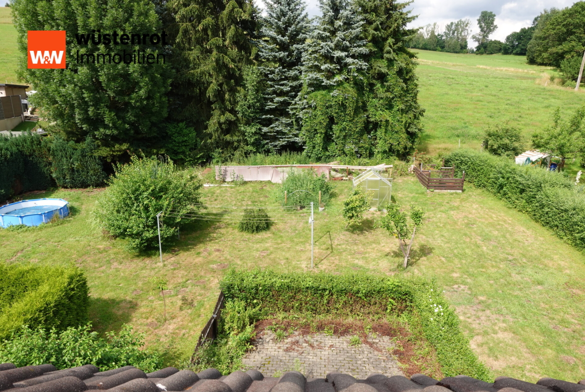 Ausblick in den Garten