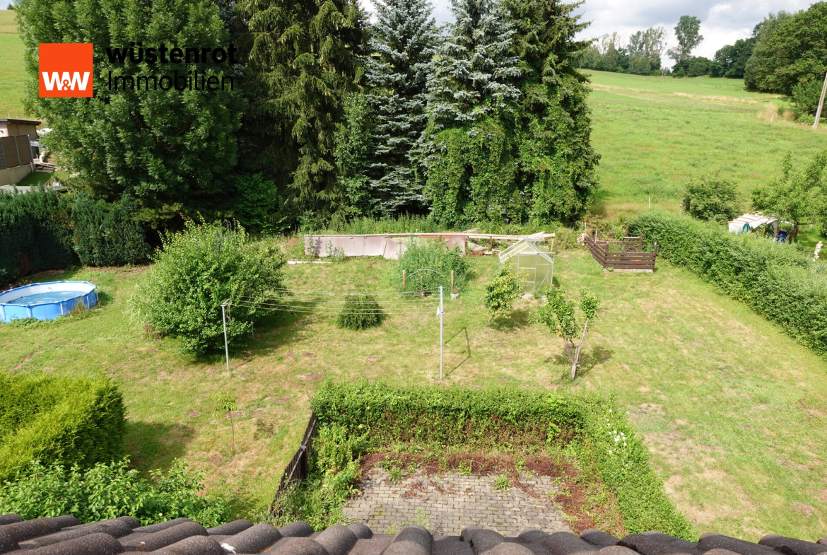 Ausblick in den Garten
