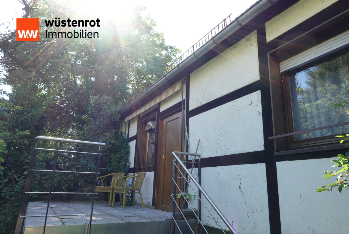 Terrasse an der Küche