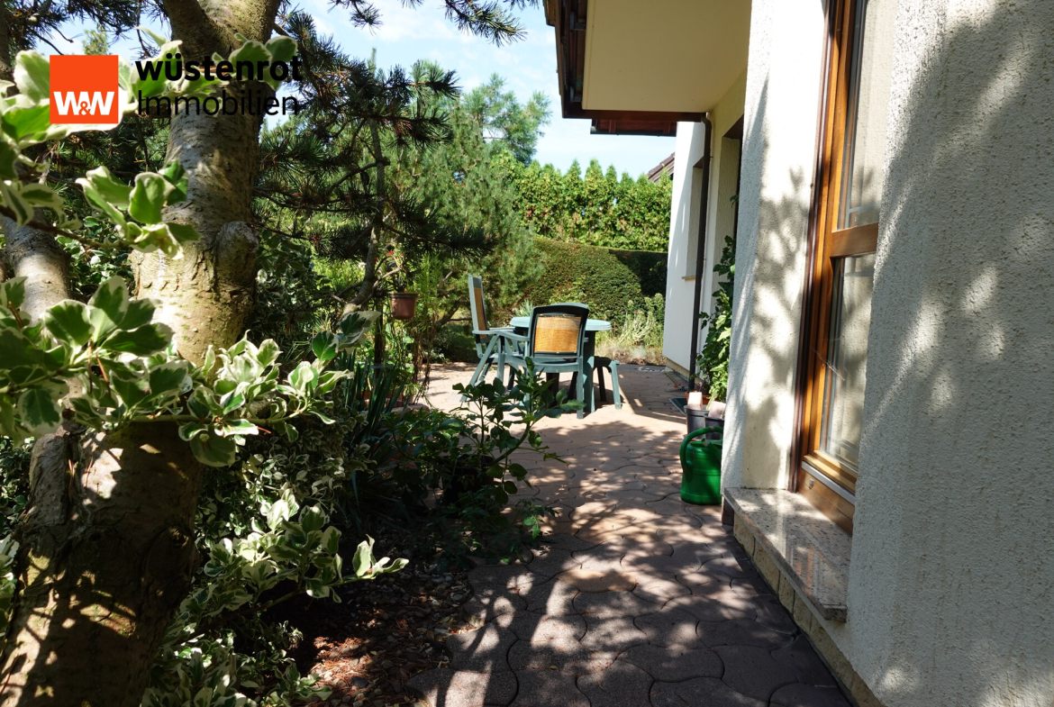 Terrasse an der Küche
