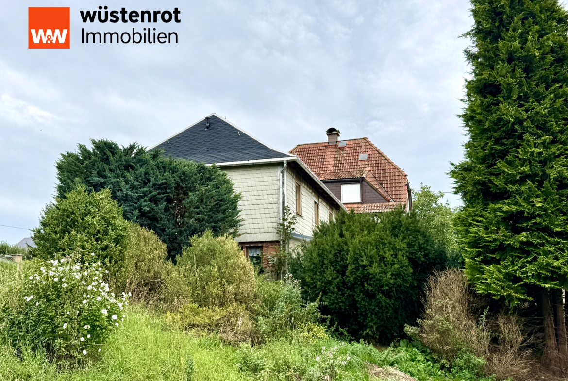 Seitenansicht Wohnhaus